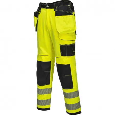 Брюки PORTWEST T501 сигнальные (желтый/черный)