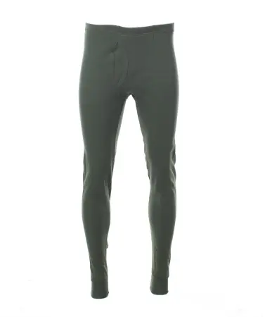 Белье нательное зимнее с начесом (оливковый)