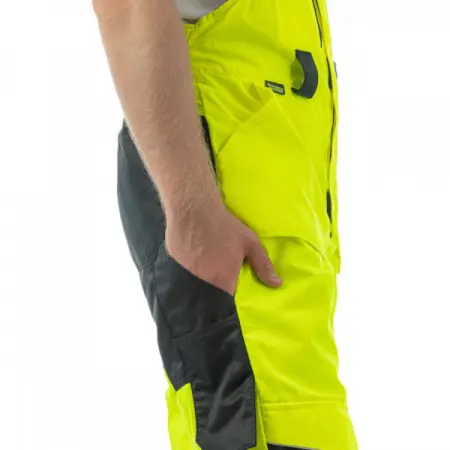 Полукомбинезон BRODEKS KW 406 зимний (желтый/черный)