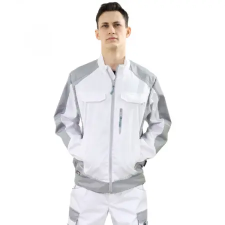 Куртка BRODEKS KS 202 (белый/серый)