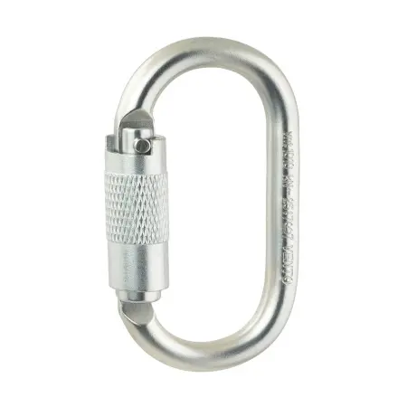 Карабин СТАЛЬНОЙ ОВАЛ с байонетной муфтой 16мм