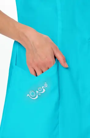 Халат ЮНОНА (бирюза) женские медицинские Халат ЮНОНА (бирюза) женские медицинские