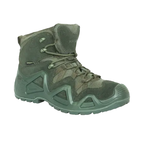 Ботинки КАБАРГА ПУ/Нитрил (олива)