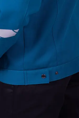 Куртка СТРОНГ (бирюзовый/черный)