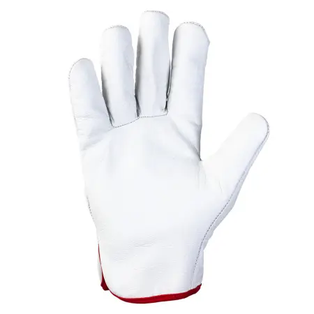 Перчатки JETA SAFETY JLE421 Smithcraft из кожи буйвола (белый) ОТГРУЗКА КРАТНО 12 ПАР