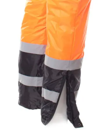 Костюм МЕТЕО зимний с ПК (оранжевый/черный)