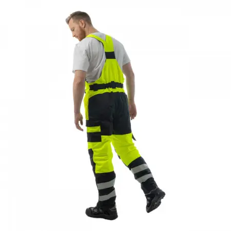 Полукомбинезон BRODEKS KW 406 зимний (желтый/черный)