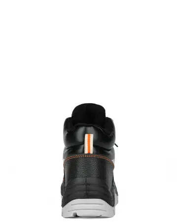 Ботинки РЕСУРС ПУ/ТПУ шерст.мех с МП (черный)