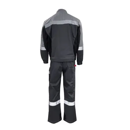 Костюм ФОРМУЛА КОТТОН ФП2 с ПК (т.серый/св.серый/черный)