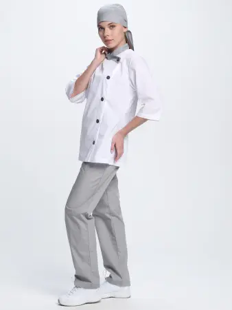 Костюм КАНДИ женский (серый/белый)