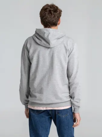 Толстовка SIVERGA 2.0 на молнии с капюшоном (серый меланж)
