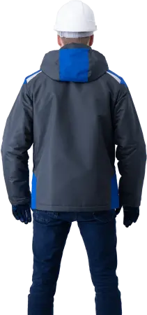 Куртка ШТУРМАН демисезонная (серый/васильковый)