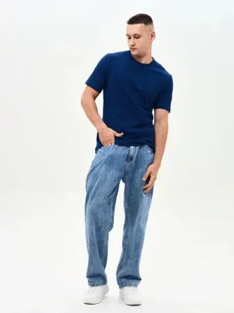 Футболка NEW (т.синий)