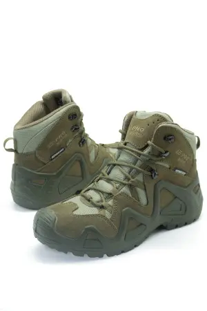 Ботинки E-PRO SPECIAL MID KEVLAR зимние ПУ резина (зеленый)