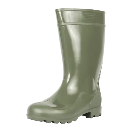 Сапоги ПВХ мужские (зеленый)