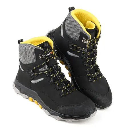 Ботинки ЛИДЕР WG9-08-LTT-2 ПУ-Резина женские (черный)