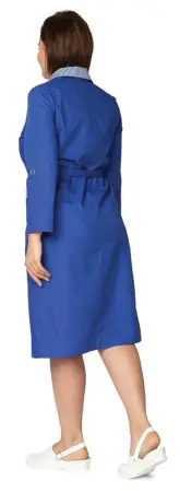 Халат ХОЗЯЮШКА женский (василёк)