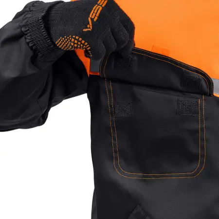 Костюм ЕНИСЕЙ с БР (черный/оранжевый)