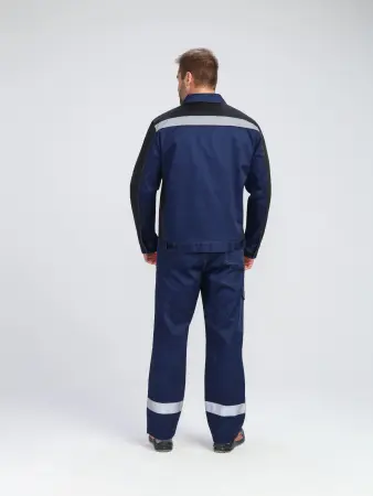 Костюм PROFLINE BASE-2 с ПК (т.синий/черный/васильковый)