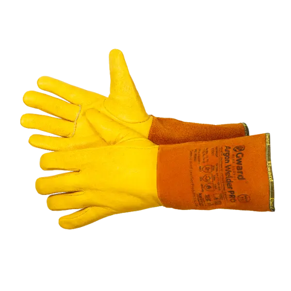 Краги ARGON WELDER PRO из спилка (желтый)