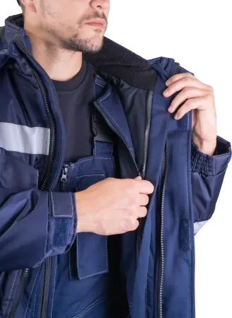 Костюм ПЕТРОЛЕУМ-2 зимний с ПК (т.синий)