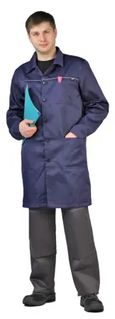 Халат ВАЛЕНТ (т.синий)