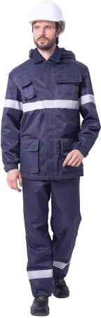 Костюм ПЕТРОЛЕУМ-2 с ПК (т.синий) Костюм ПЕТРОЛЕУМ-2 с ПК (т.синий)