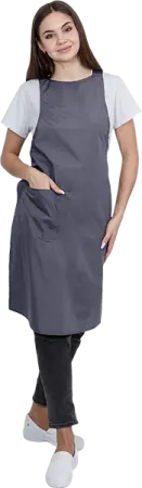 Фартук ЕВРО (серый)