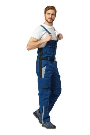 Полукомбинезон AZUR (синий/черный)