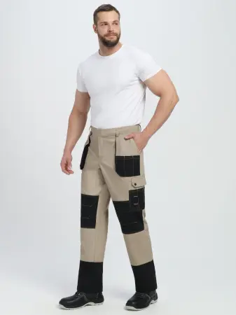 Костюм ВЕСТГАРД-1 с БР (бежевый/черный)