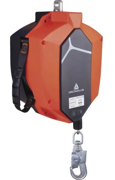 Блокирующее устройство DELTA PLUS PROTECTOR LARGE AN18020T трос с амортизатором 20м Блокирующее устройство DELTA PLUS PROTECTOR LARGE AN18020T трос с амортизатором 20м