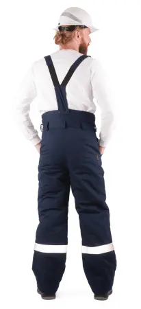 Костюм СИБИРЬ зимний с БР (т.синий/красный)