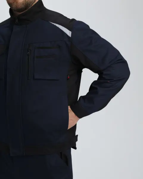 Куртка МИЛАН NEW CH МВО (т.синий/черный)