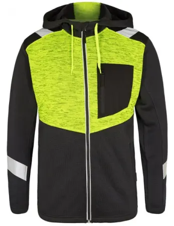 Толстовка ENGEL CARGO 8870-256 (черный/желтый)