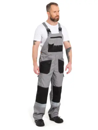 Костюм КАНЗАС с СОП с ПК (серый/черный)