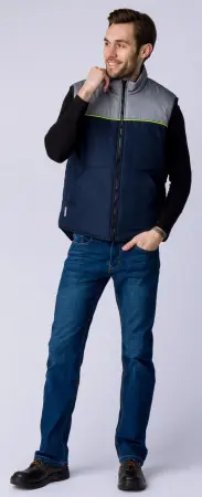 Жилет PROFLINE BASE зиминий (т.синий/серый)