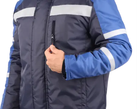 Костюм РОУД зимний с ПК (т.синий/василек)