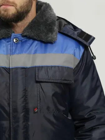 Костюм Т-УЛЬТРА-2 зимний с ПК (т.синий/васильковый)