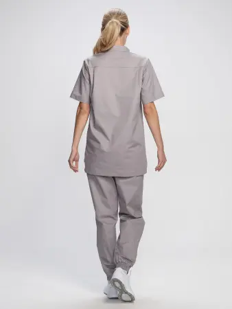Костюм MEDLINE женский с БР (св.серый) женские медицинские