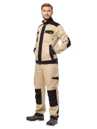 Куртка VELAR (бежевый/черный)