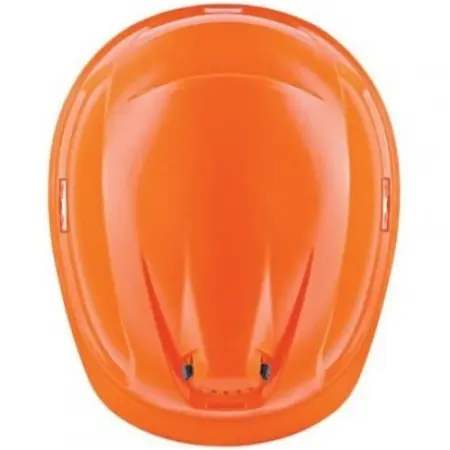 Каска защитная UVEX ФЕОС B-S-WR укороченный козырек с храповиком (оранжевый)