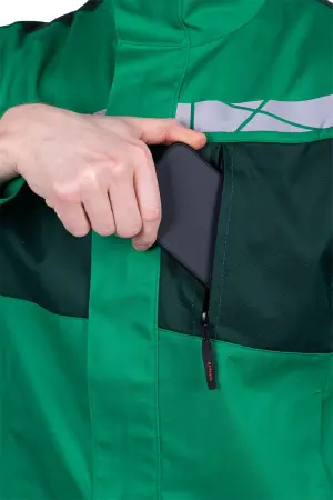 Куртка СТРОНГ (зеленый/т.зеленый)