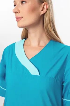 Костюм ШАРМ женский с БР (бирюзовый) женские медицинские