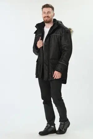 Куртка АЛЯСКА-ЛЮКС зимняя (черный)