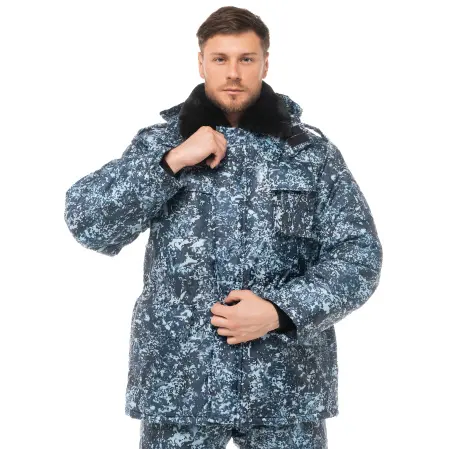 Костюм ОХРАННИК зимний с ПК (КМФ цифра)