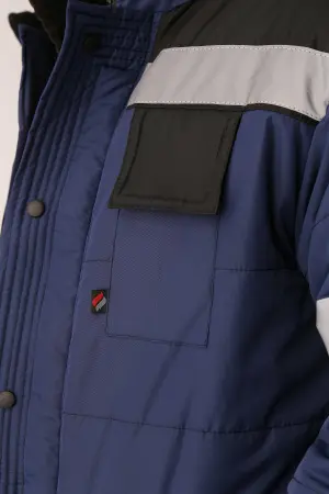 Костюм БЕРКУТ зимний с ПК (т.синий/черный)