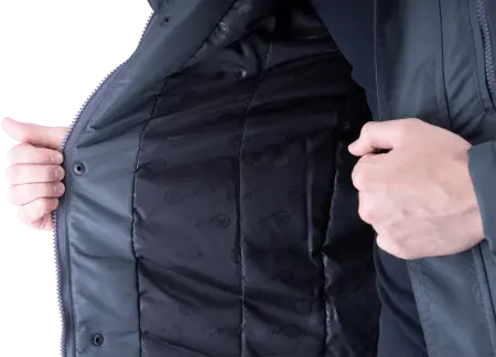 Куртка ШТУРМАН демисезонная (серый/васильковый)