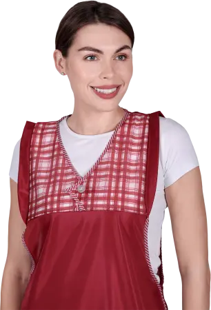 Фартук ХОЗЯЮШКА нейлоновый (бордовый)