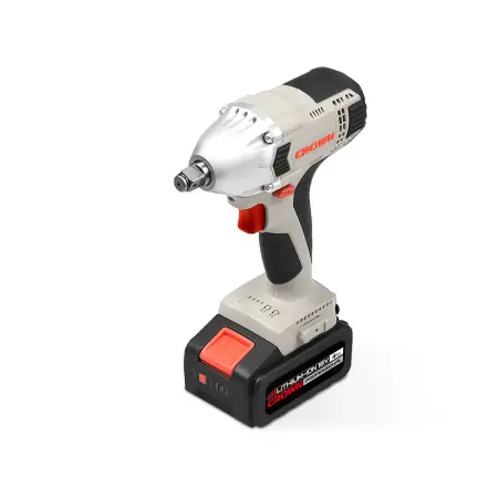 Аккумуляторный ударный гайковерт CROWN CT22016L-4 TB 20В B3+ 2х4.0Ач 280Нм