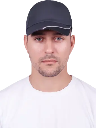 Бейсболка IFORM (т.серый/черный)